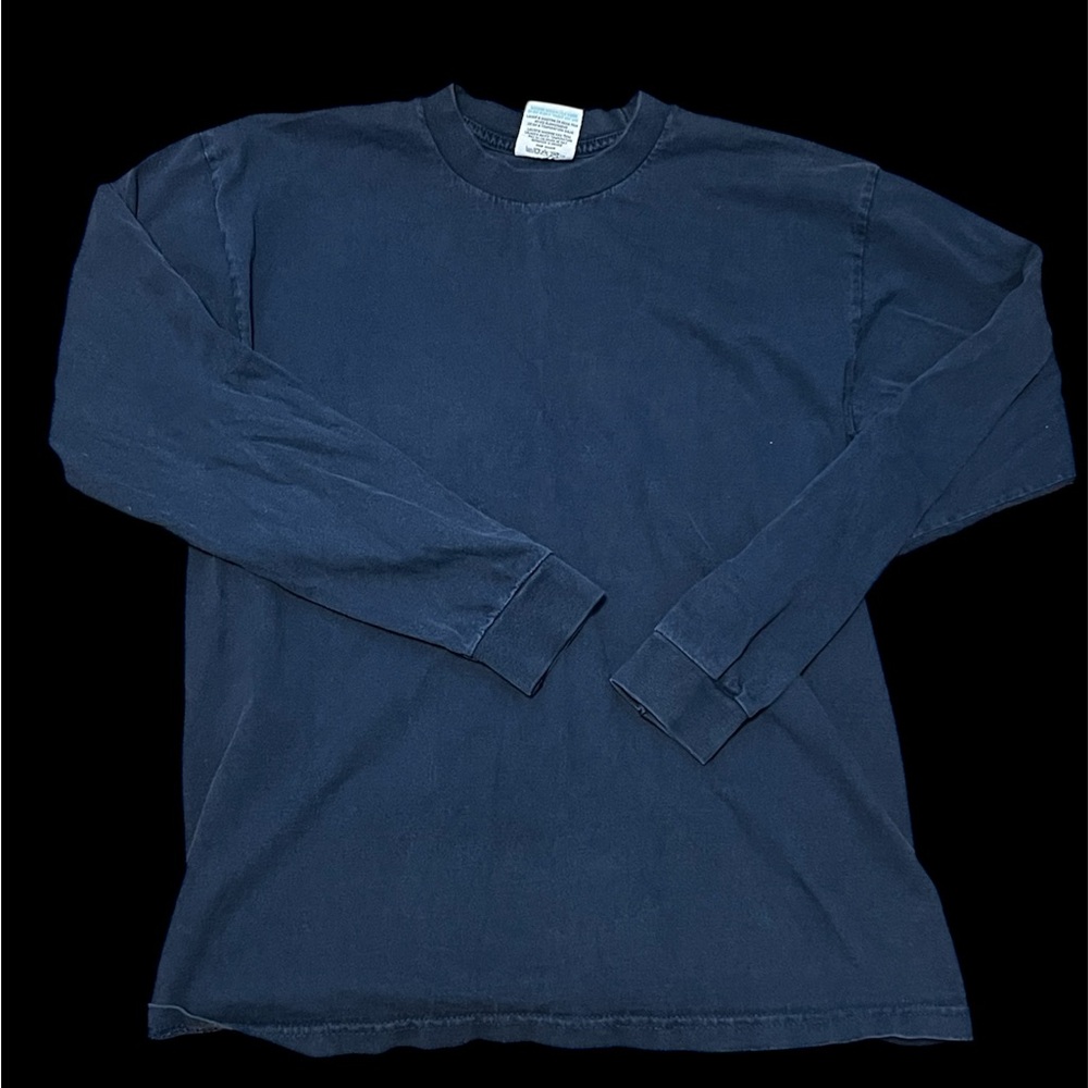 Men's Classic Navy Long Sleeve Tee